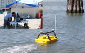 マルチビーム測量無人ボート「EchoBoat-ASV-G2&trade;」 マルチビーム自動計測