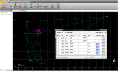 後処理キネマティック測位・動揺解析ソフトウェア「POSPac」 Plan View画面
