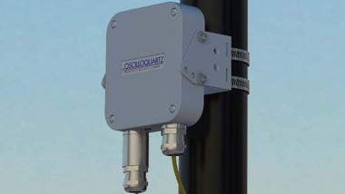 GNSSアンテナ一体型PoE対応PTPタイムサーバ「OSA 5405」 