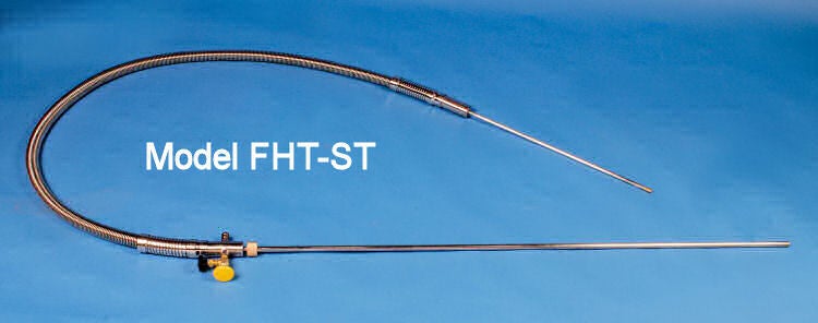 FTIR分光測定用　LHeクライオスタット(熱交換ガス冷却)　STVP-FTIR トランスファーライン付属　FHT-ST-38-56