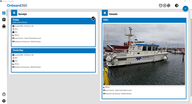 海洋測量・調査データ収録自動処理ソフトウェア「CARIS Onboard360」 