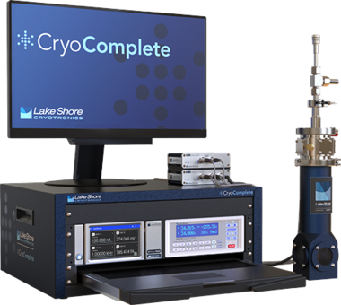 低温制御･電気特性 測定システム（光学窓付） CryoComplete 低温物性測定システム　CryoComplete