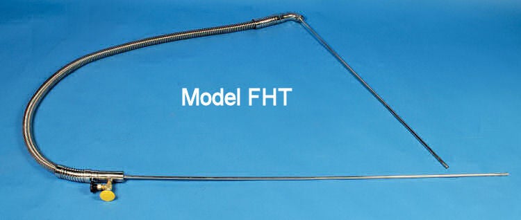 FTIR分光用　LHe/LN2 クライオスタット(真空･熱伝導冷却)　ST/VPF-FTIR トランスファーライン付属　FHT-ST-38-56（ST-FTIR、STVP-FTIR）