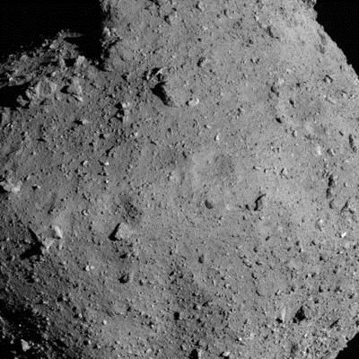 “Hayabusa2” shot Asteroid Ryugu（C）JAXA, the University of Tokyo, etc. 
