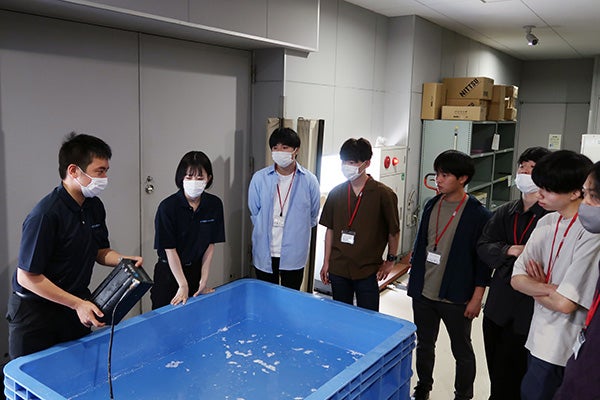 「東陽テクニカ企業見学会」の様子