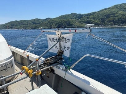 能登半島沿岸の海底地形調査