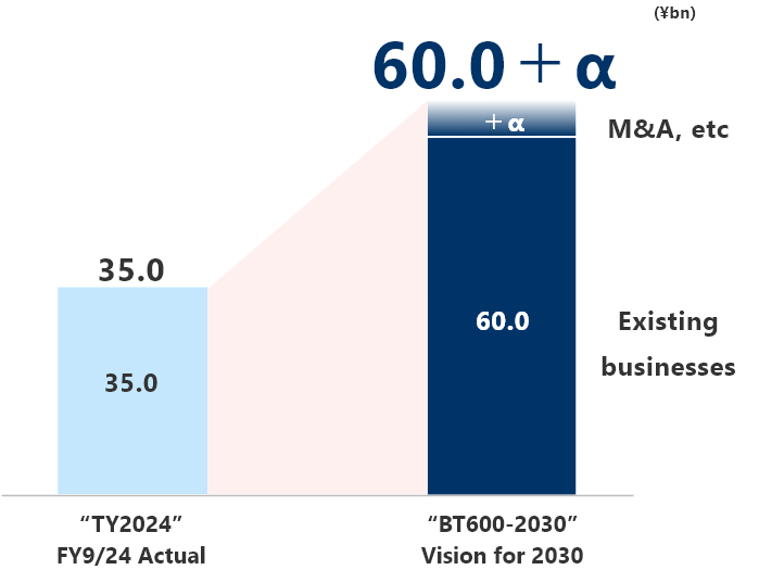 “BT600-2030” Vision for 2030