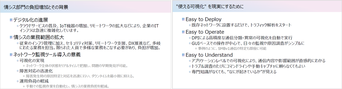 Easy to Deploy, Easy to Operate, Easy to Understand|NetEyezネットワーク可視化
