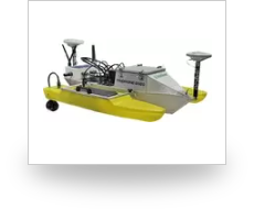 マルチビーム搭載小型無人ボート「TriDrone2020」