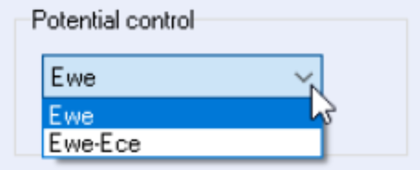 Control機能による制御対象の選択