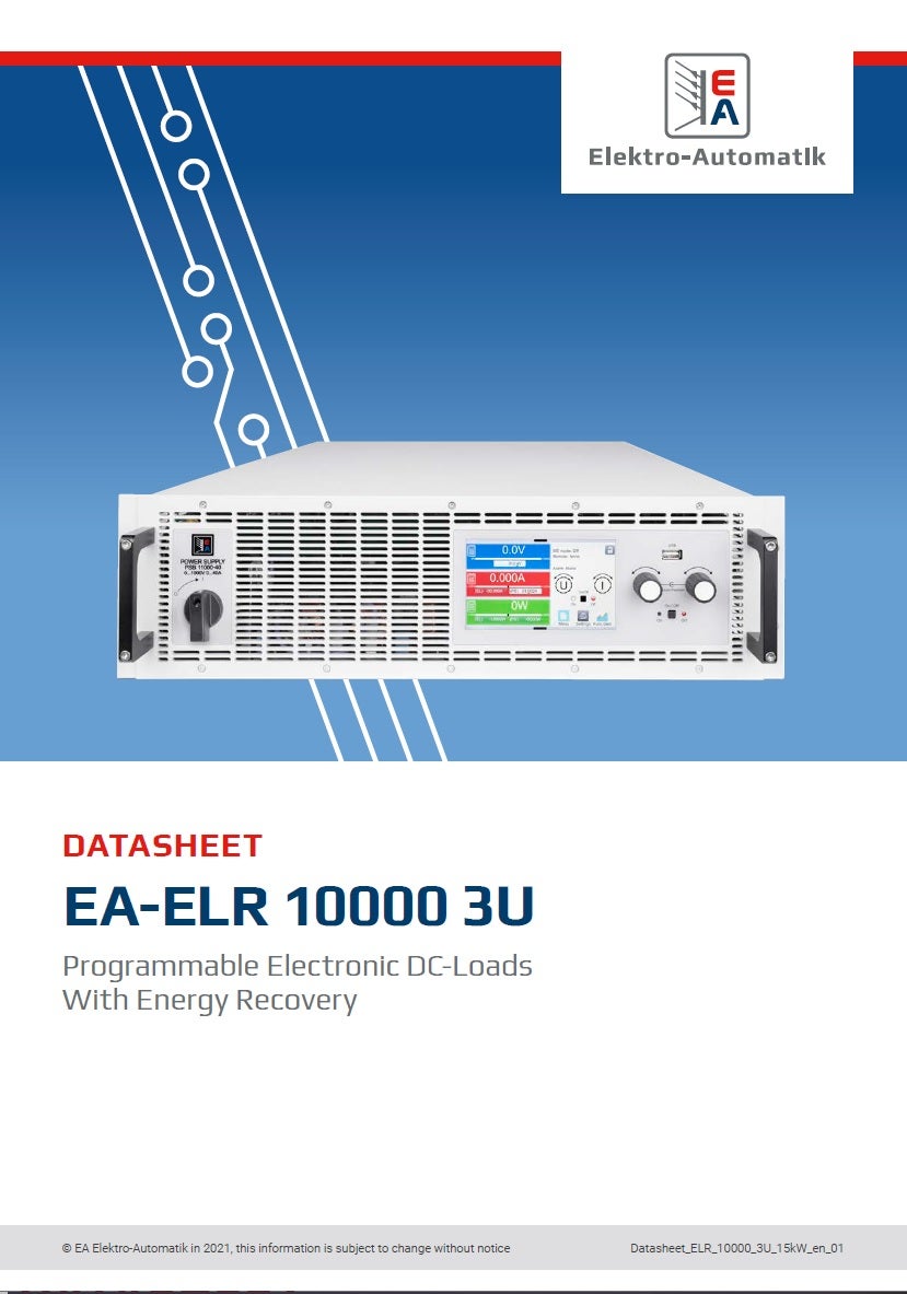 ELR10000WR　3Uシリーズ　英文データシート