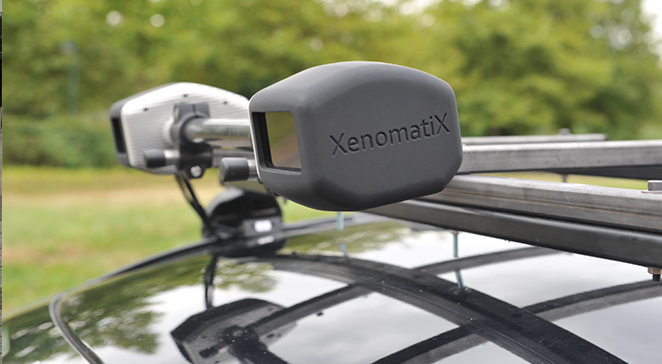 写真2：路面形状計測システム「XenoTrack-RT」｜自動車計測ポータルサイト｜東陽テクニカ