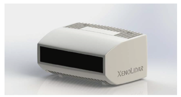 周辺環境計測システム「XenoLidar」（幅 17cm×奥行き 12cm×高さ 8cm）｜モビリティ・テスティング｜東陽テクニカ