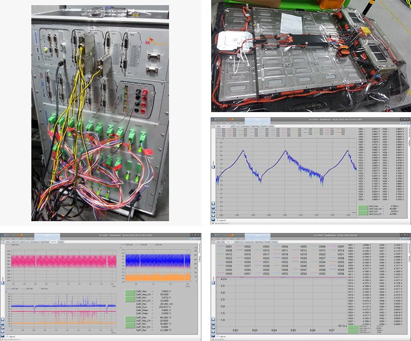 図6：高電圧/高絶縁モジュールの例、テスト対象、ソフトウェアGUI｜自動車計測ポータルサイト｜東陽テクニカ